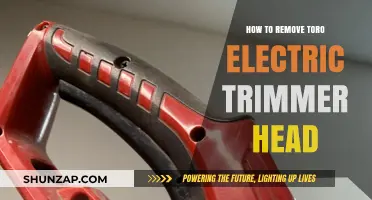 Easy Steps to Remove Toro Electric Trimmer Head