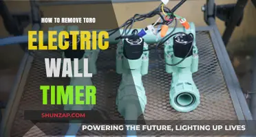 Uninstalling Toro Electric Wall Timer: A Step-by-Step Guide