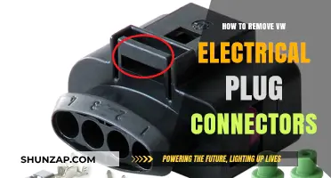 Easy Steps to Remove VW Electrical Plug Connectors
