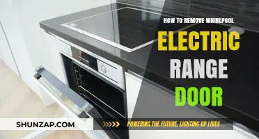 Removing Your Whirlpool Electric Range Door: A Step-by-Step Guide