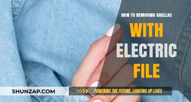 Electric File Shellac Removal: Quick and Easy Steps