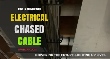 Rendering Over Electrical Chased Cables: A DIY Guide