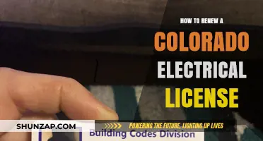 Electrical License Renewal: Colorado Guide