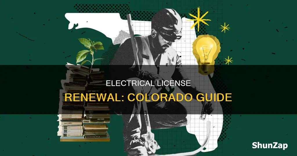 how to renew a colorado electrical license