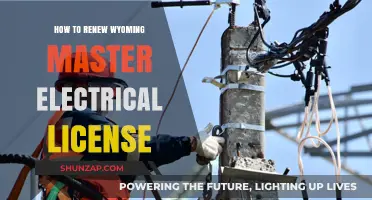 Renewing Your Wyoming Master Electrical License: A Step-by-Step Guide