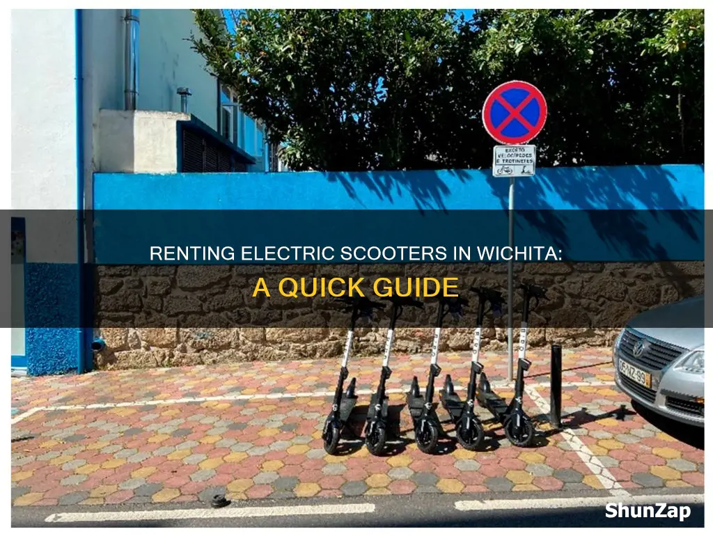 how to rent electric scooters in wichita