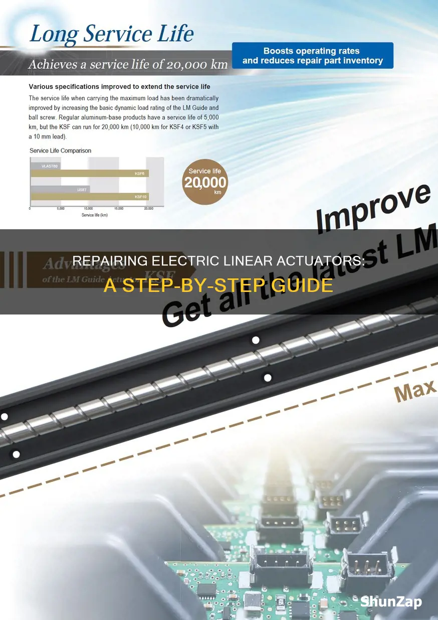 how to repain an electric linear actuator