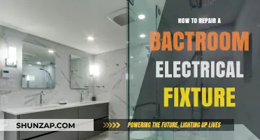 Easy Electrical Fixture Repairs for Your Bathroom