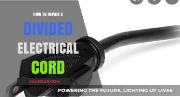 Repairing a Divided Electrical Cord: A Step-by-Step Guide