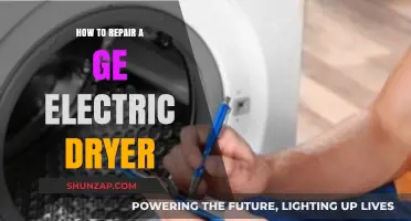 Fixing Your GE Electric Dryer: A Comprehensive Guide