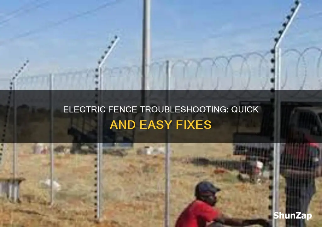 how to repair a proable electric fence
