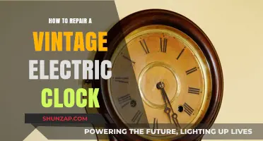 Repairing Vintage Electric Clocks: A Step-by-Step Guide