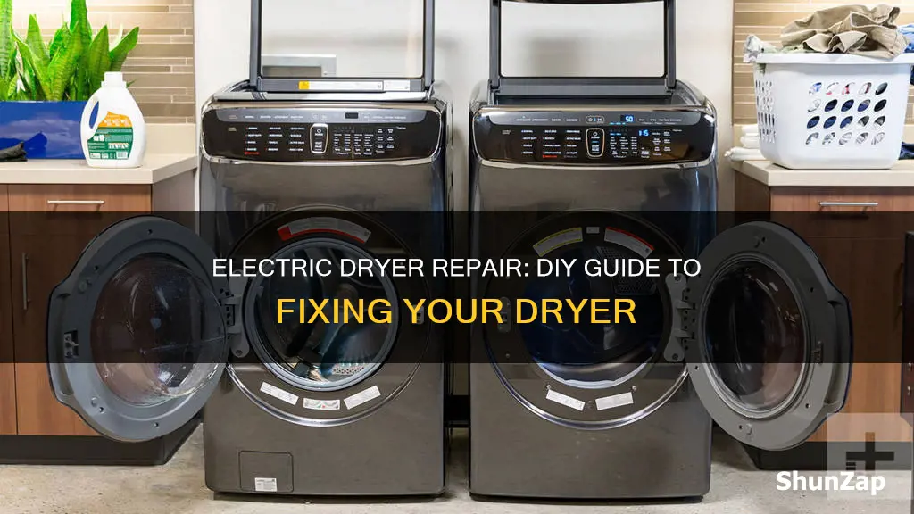 how to repair an electric clothes dryer
