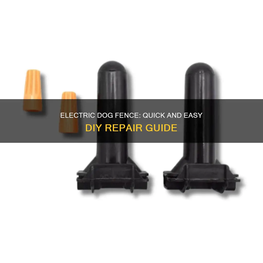 how to repair an electric dog fence