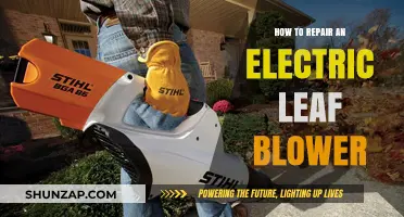 Fixing Your Electric Leaf Blower: DIY Guide