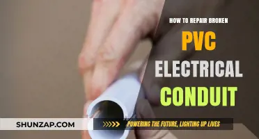 Repairing PVC Electrical Conduit: A Quick DIY Guide