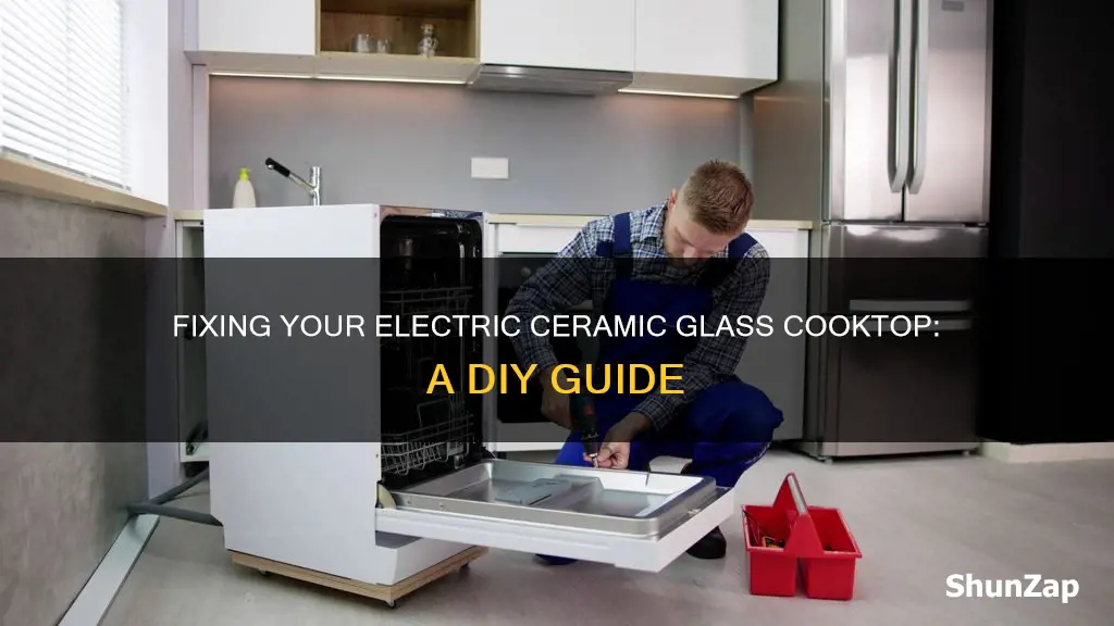 how to repair electric ceramic glass cooktop