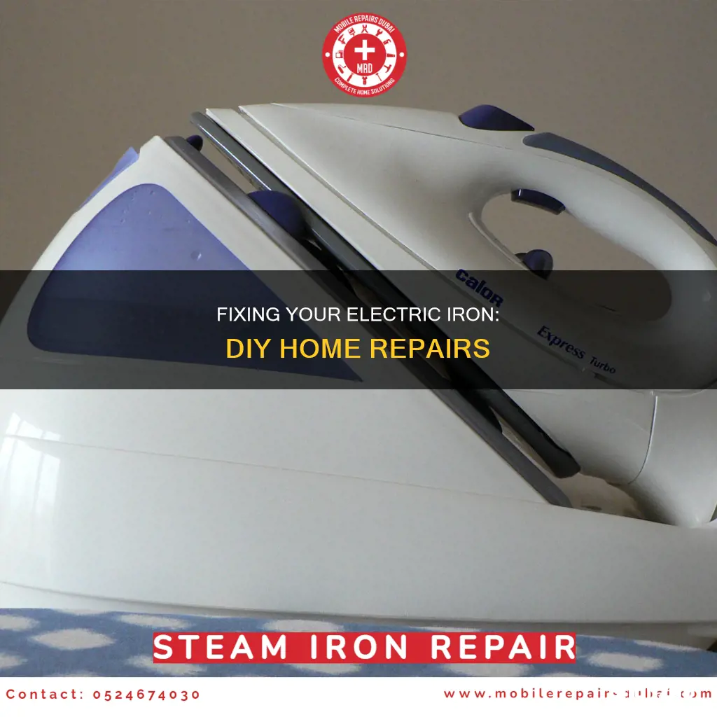 how to repair electric iron at home