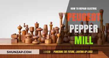 Fixing Your Peugeot Pepper Mill: A Step-by-Step Guide