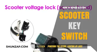 Repairing Your Electric Scooter: Key Switch Troubleshooting