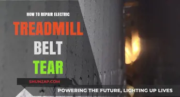Repairing Electric Treadmill Belt Tear: A Step-by-Step Guide