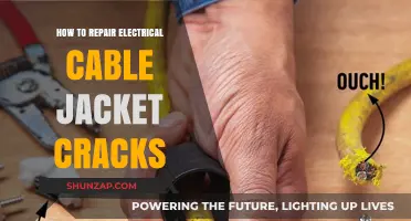 Repairing Electrical Cable Jacket Cracks: A Step-by-Step Guide