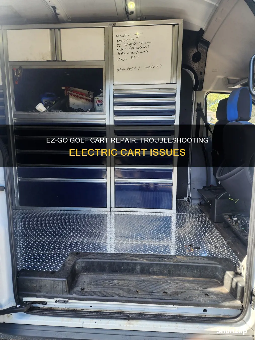 how to repair ezgo electric golf carts