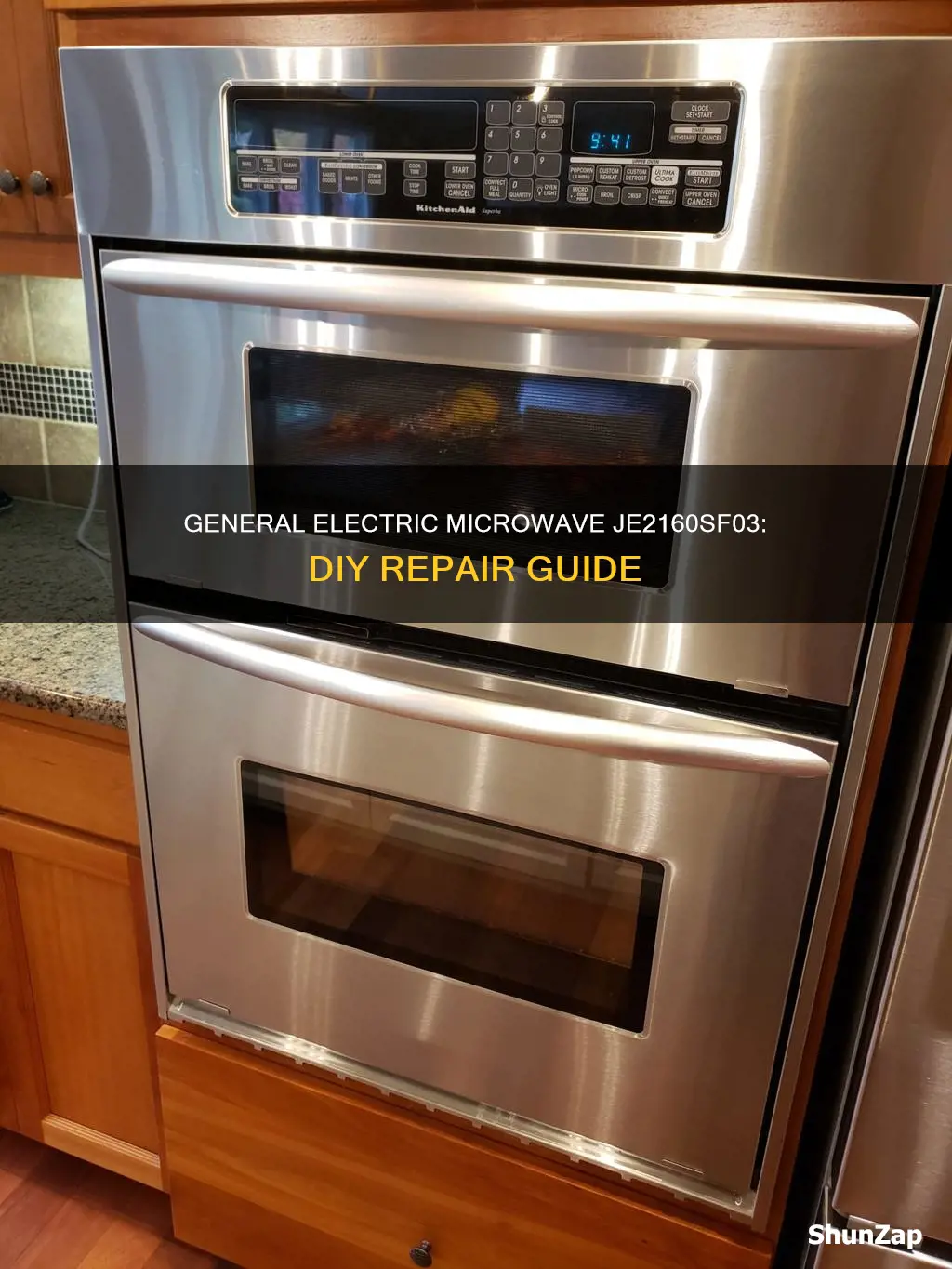 how to repair general electric microwave je2160sf03