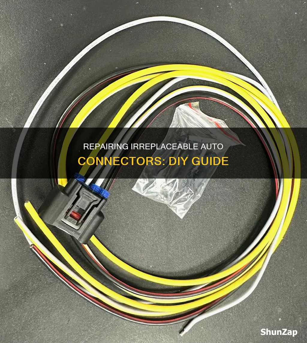 how to repair irreplaceable automotive electrical connectors