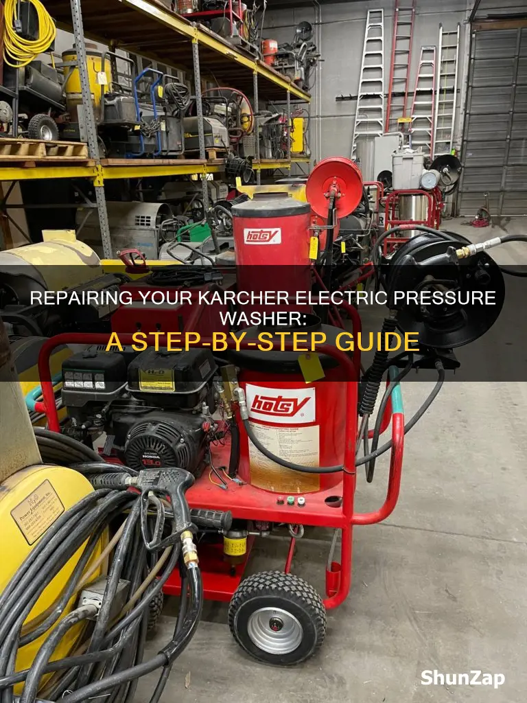 how to repair karcher electric pressure washer