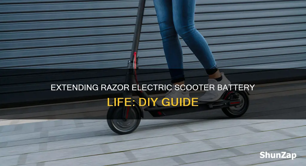 how to repair razor electric scooter battery