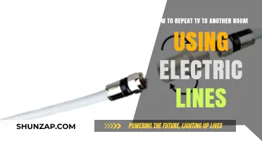 Effortlessly Extend Your TV Signal to Another Room with Electrical Lines