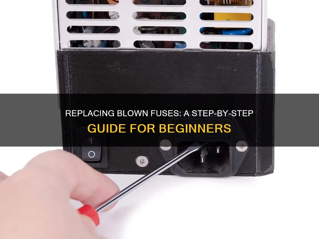 how to replace a blown electrical fuse