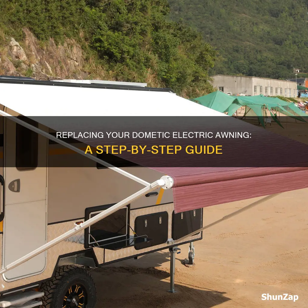 how to replace a dometic electric awning