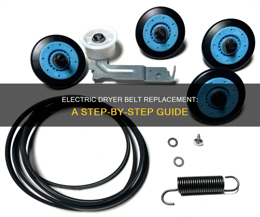 how to replace a electric dryer belt