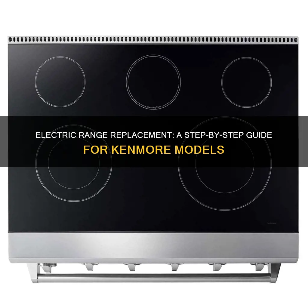 how to replace a kenmore electric range