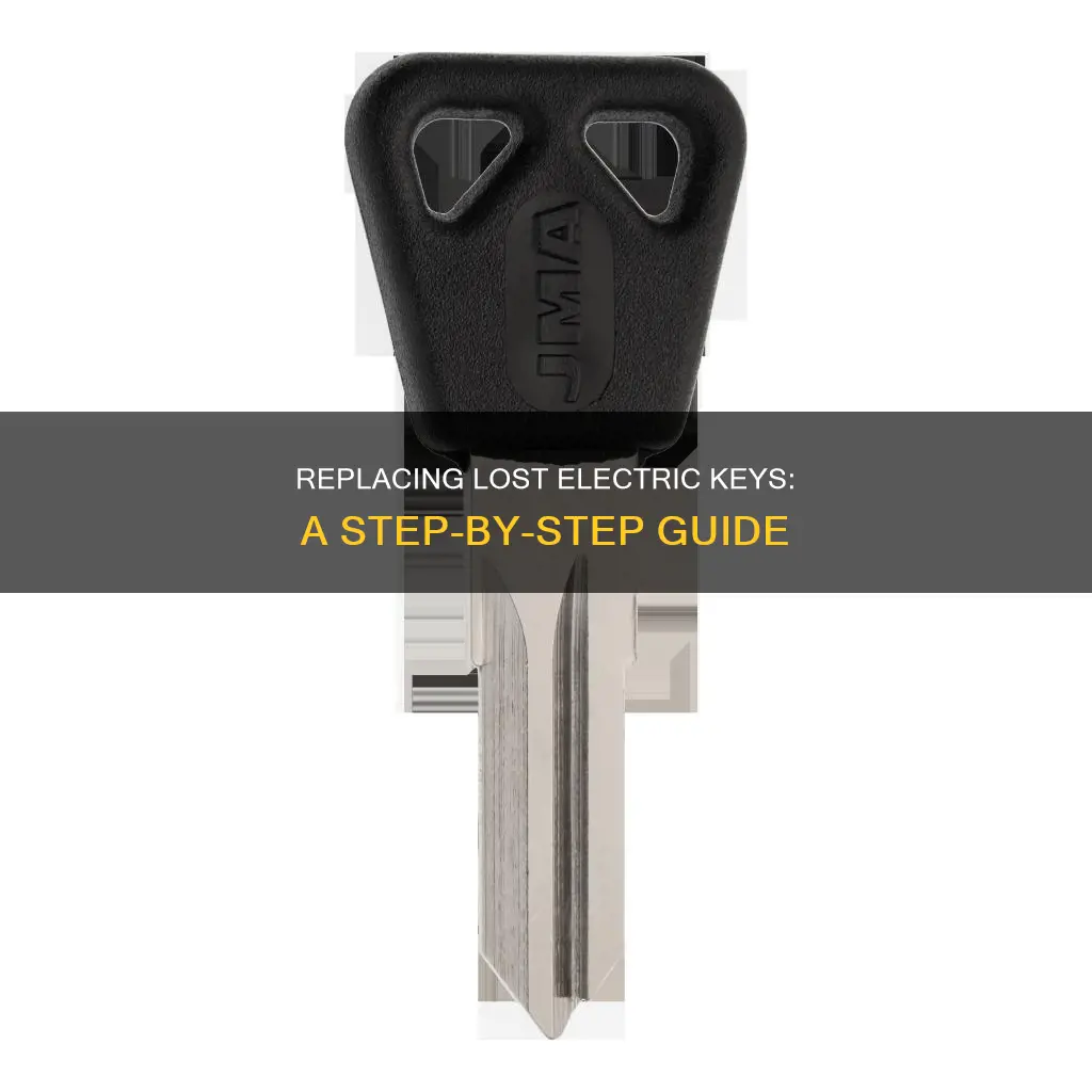how to replace a lost electric key