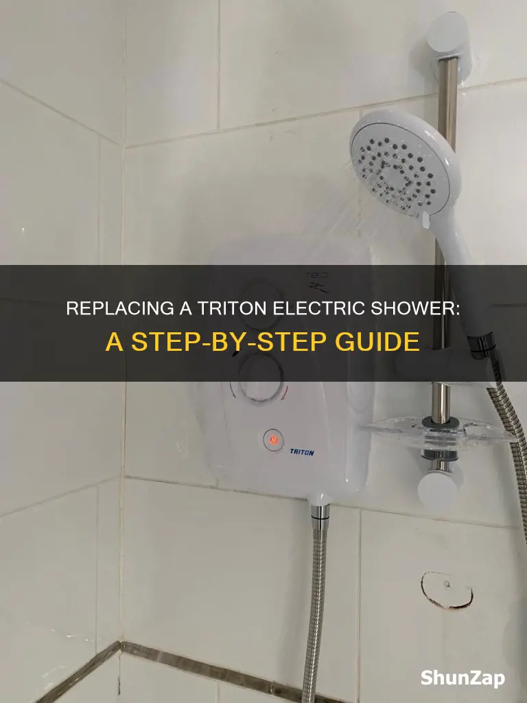 how to replace a triton electric shower