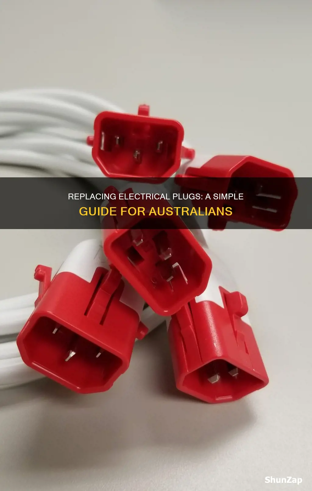 how to replace an australian electrical plug