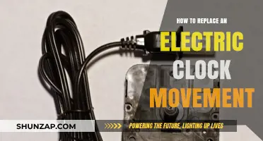 Replacing Electric Clock Movements: A Step-by-Step Guide