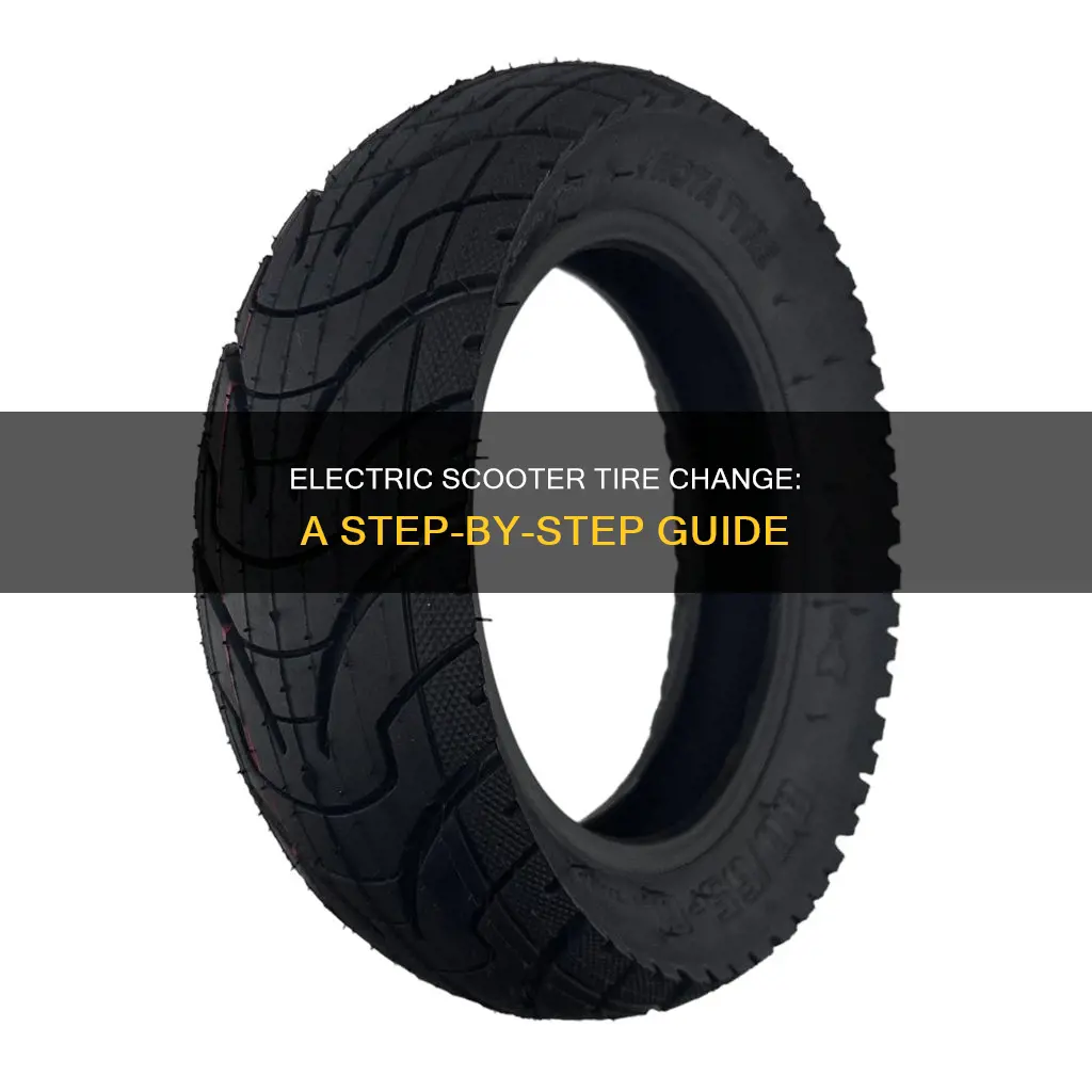 how to replace an electric scooter tire