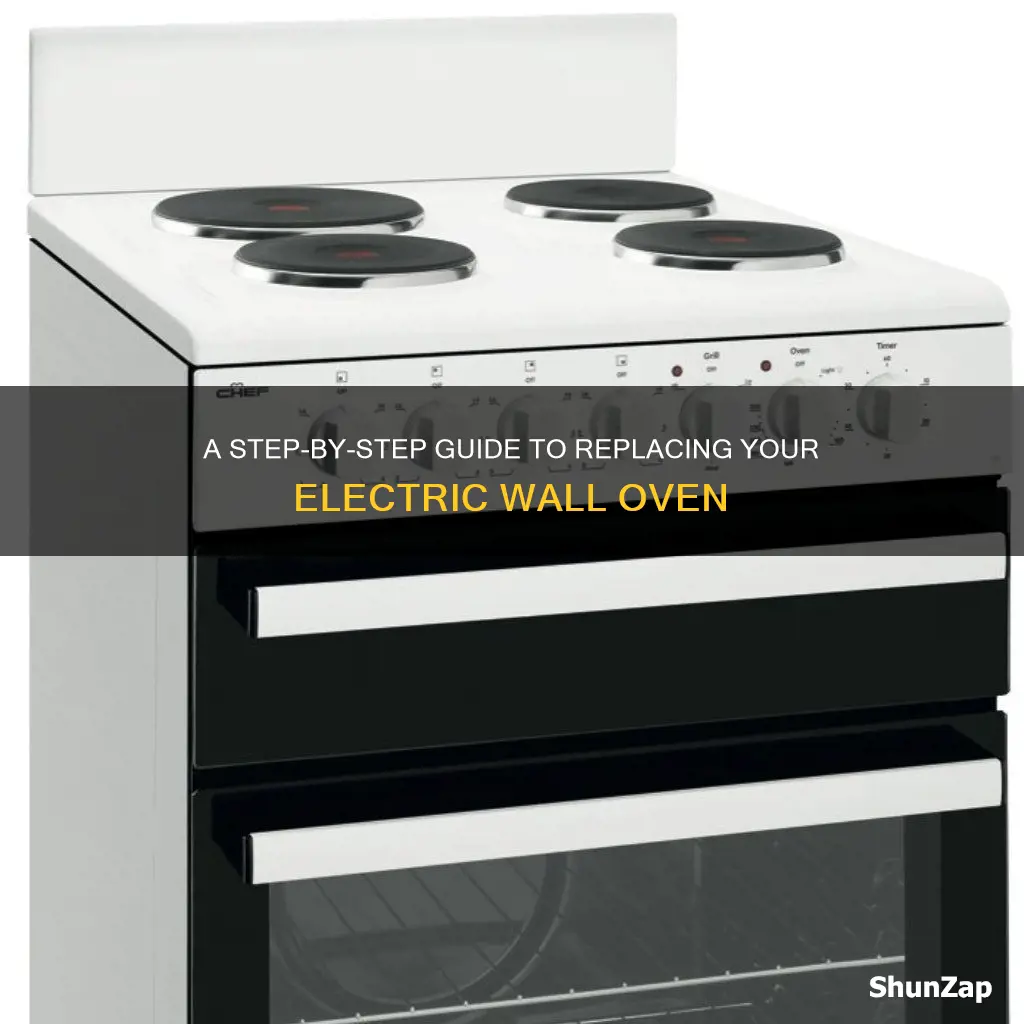 how to replace an electric wall oven