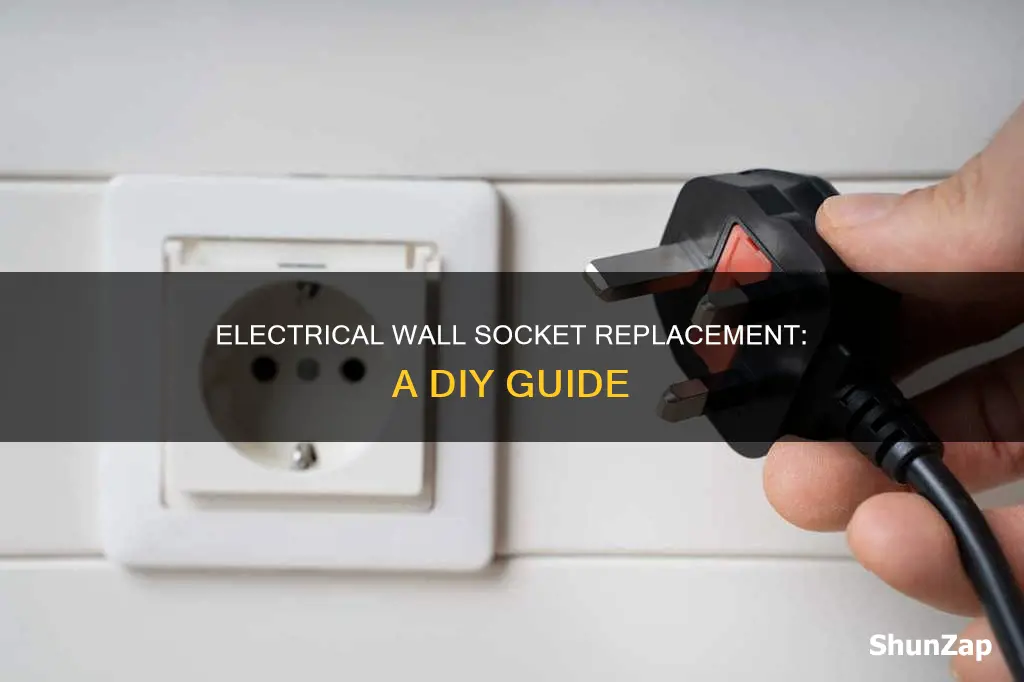 how to replace an electrical wall socket