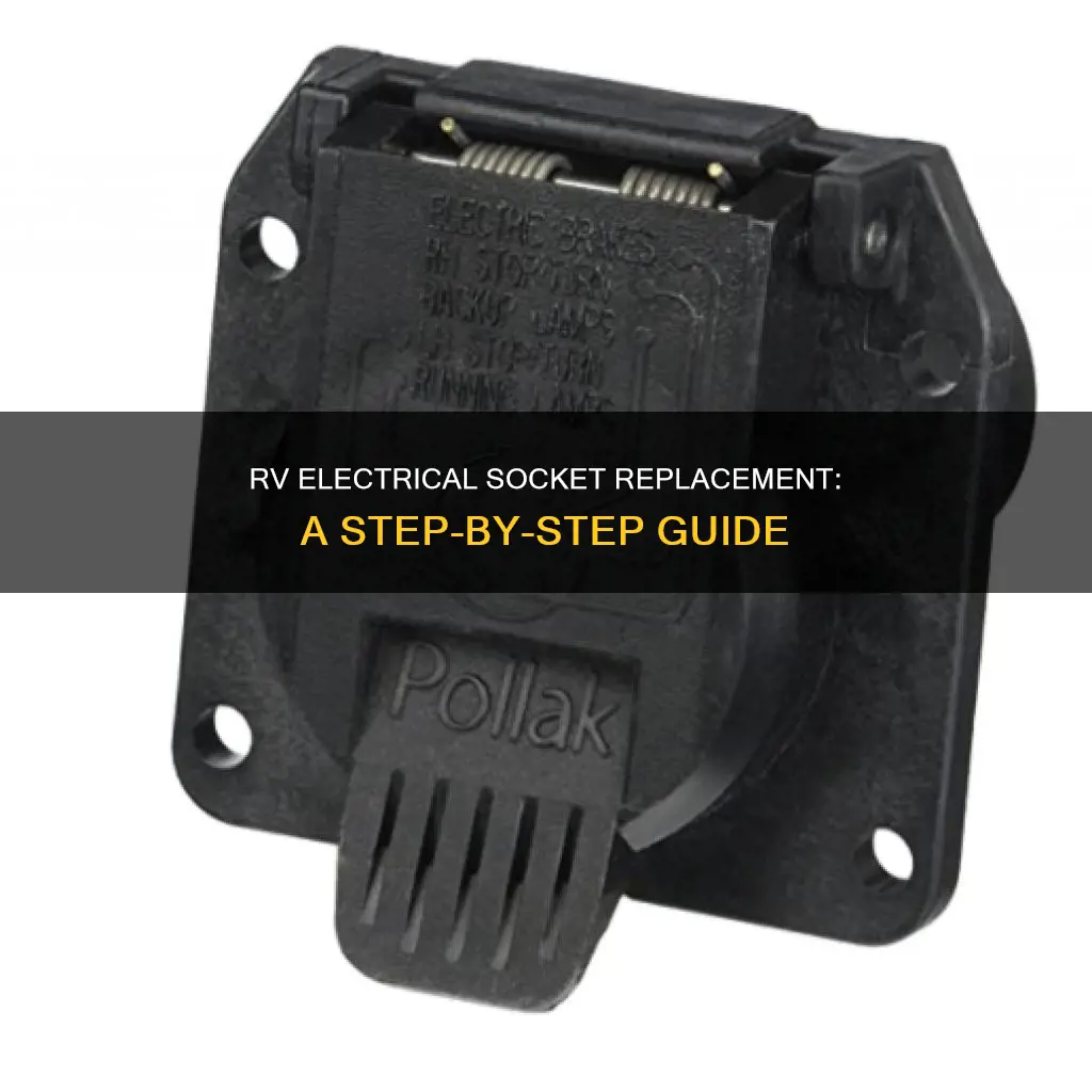 how to replace an rv electrical socket