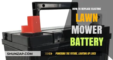 Electric Lawn Mower Battery: Replacing and Reviving Your Mower