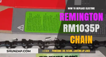 Replacing the Chain on Your Remington RM1035P: A Step-by-Step Guide
