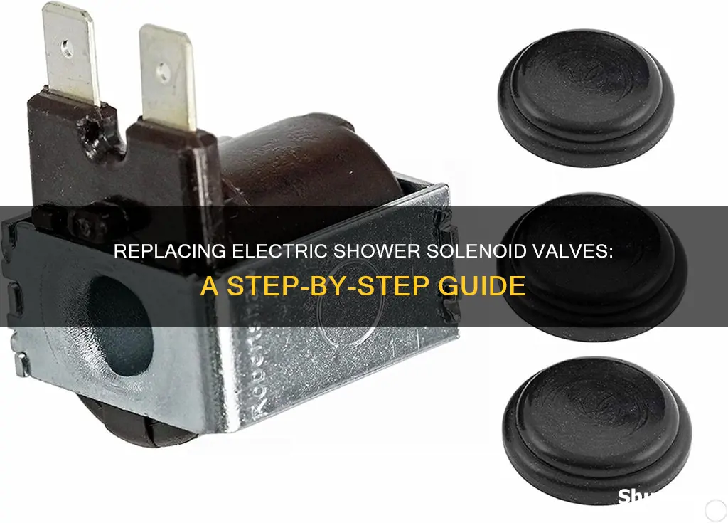 how to replace electric shower solenoid valve