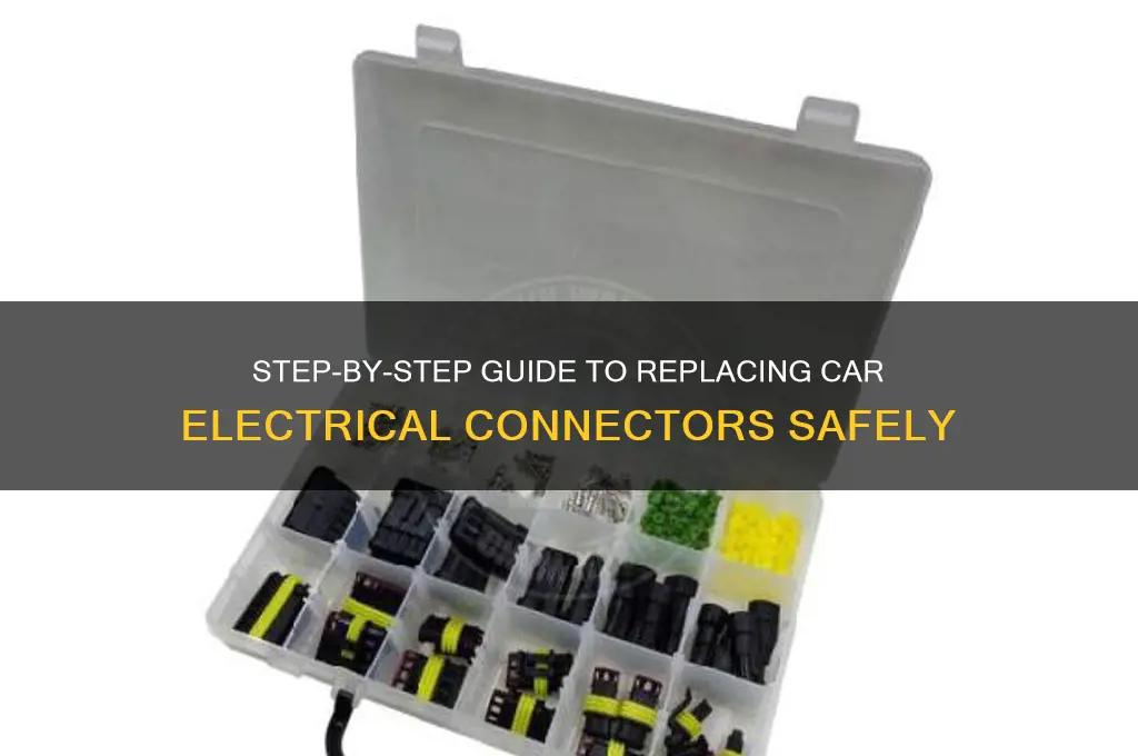 how to replace electrical connectors on cars