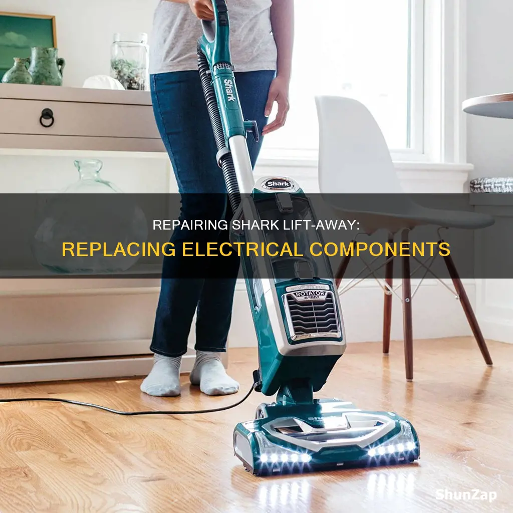 how to replace electrical on shark liftaway