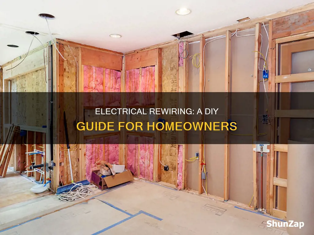 how to replace electrical wiring in house